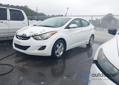2011 Hyundai Elantra Gls из США, поврежденный, VIN 5NPDH4AE2BH050237